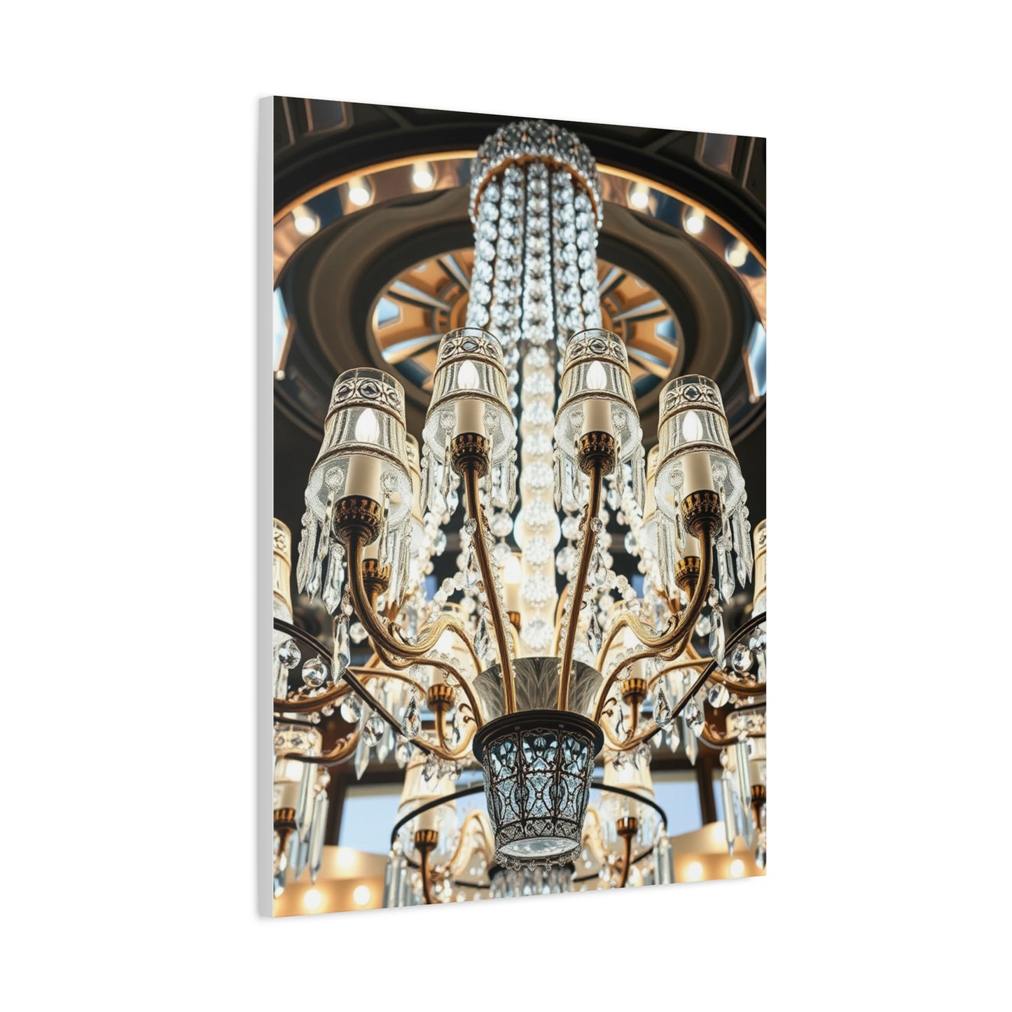 Chandelier Art Supreme Canvas Wall Art & Canvas Print