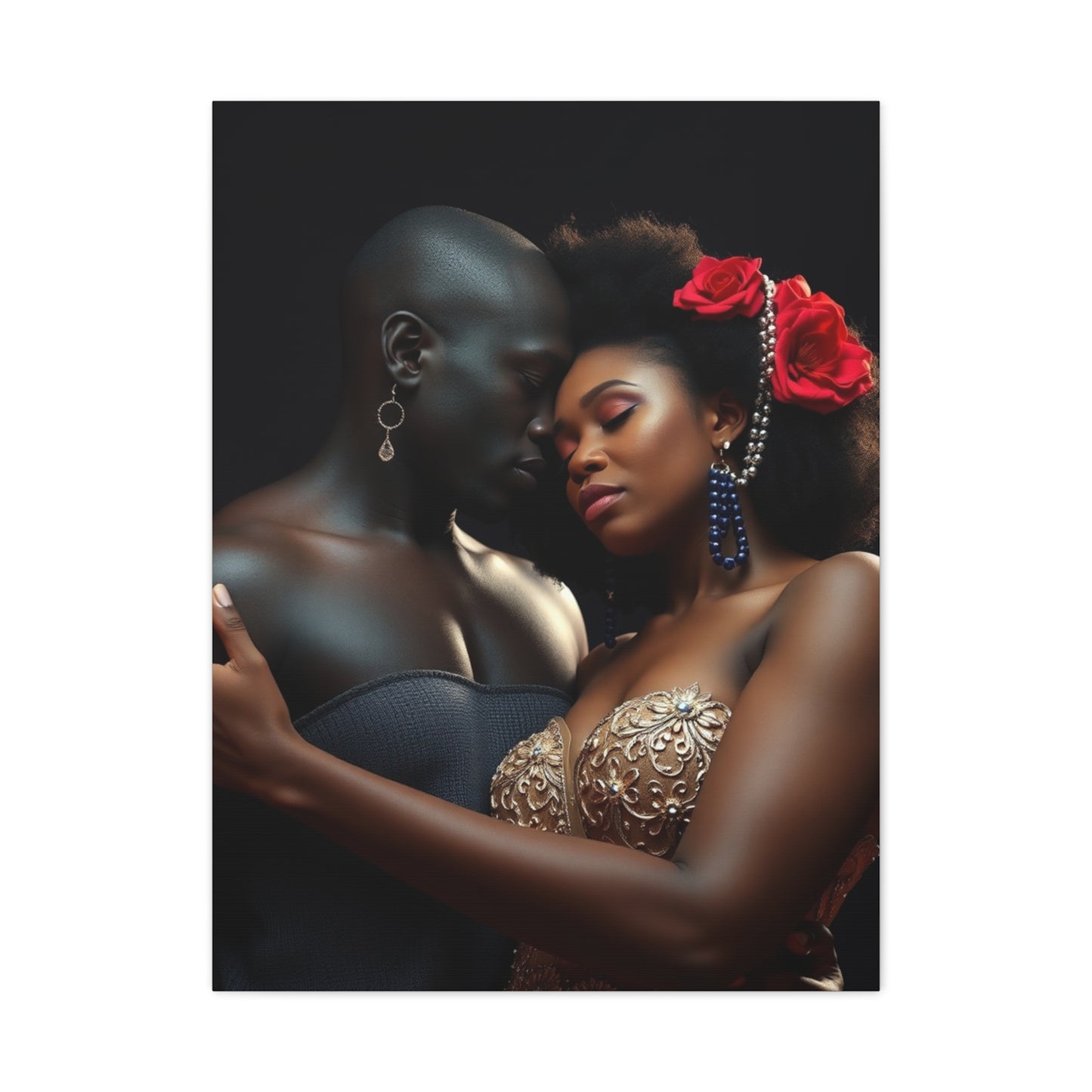 Black Love Art Supreme Canvas Wall Art & Canvas Print