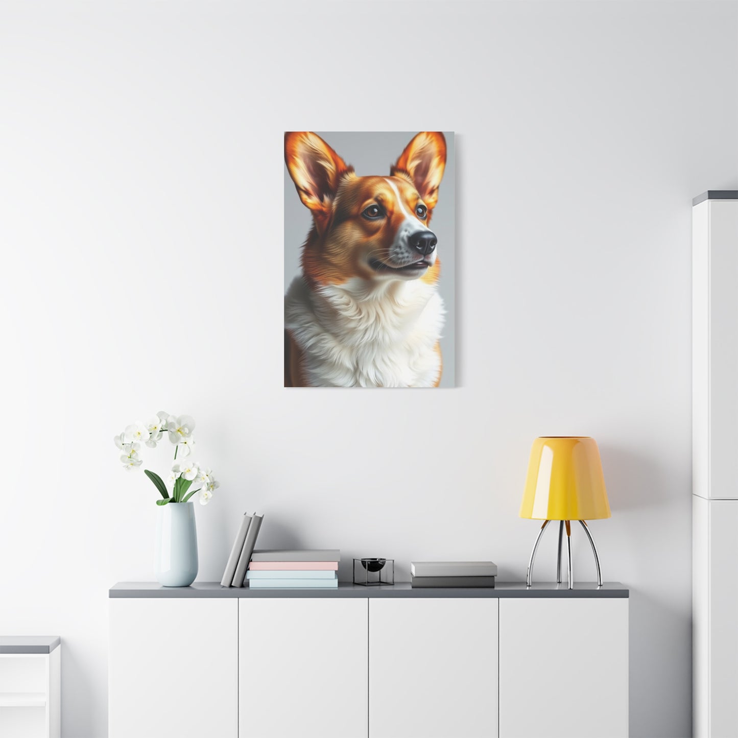 Collection Corgi Dog Art Wall Art & Canvas Print