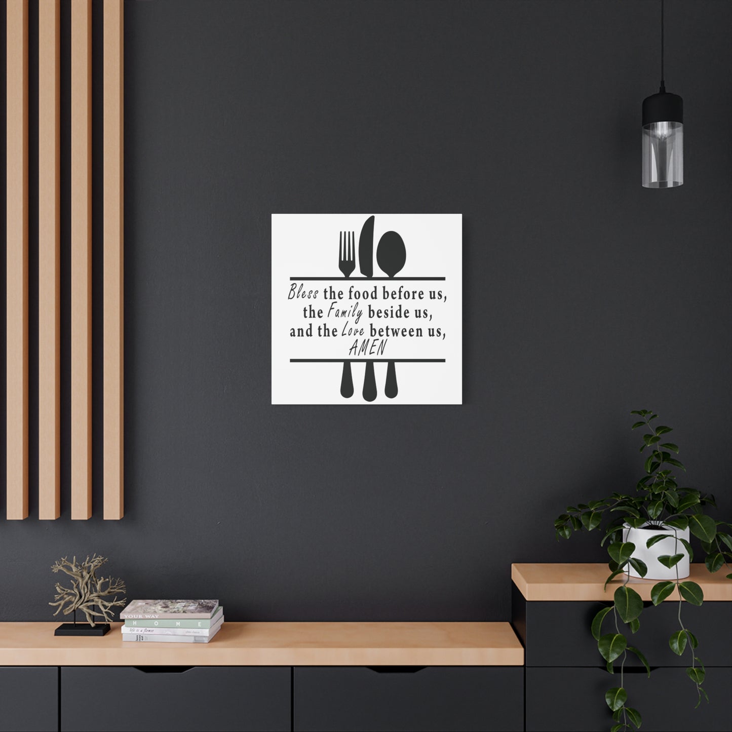 Dining Quote Wall Art & Canvas Prints