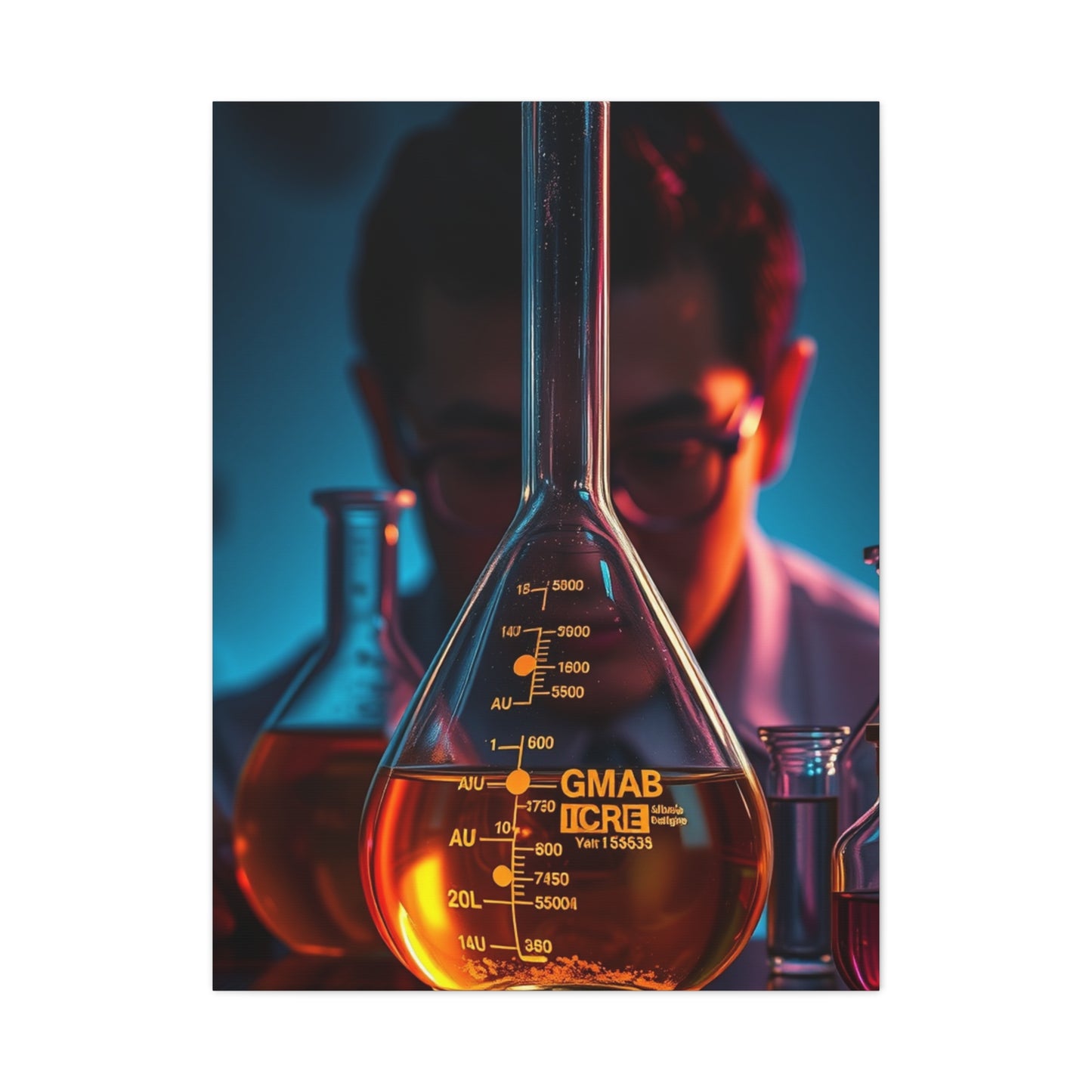 Chemistry Art Luxury Canvas Wall Art & Canvas Print