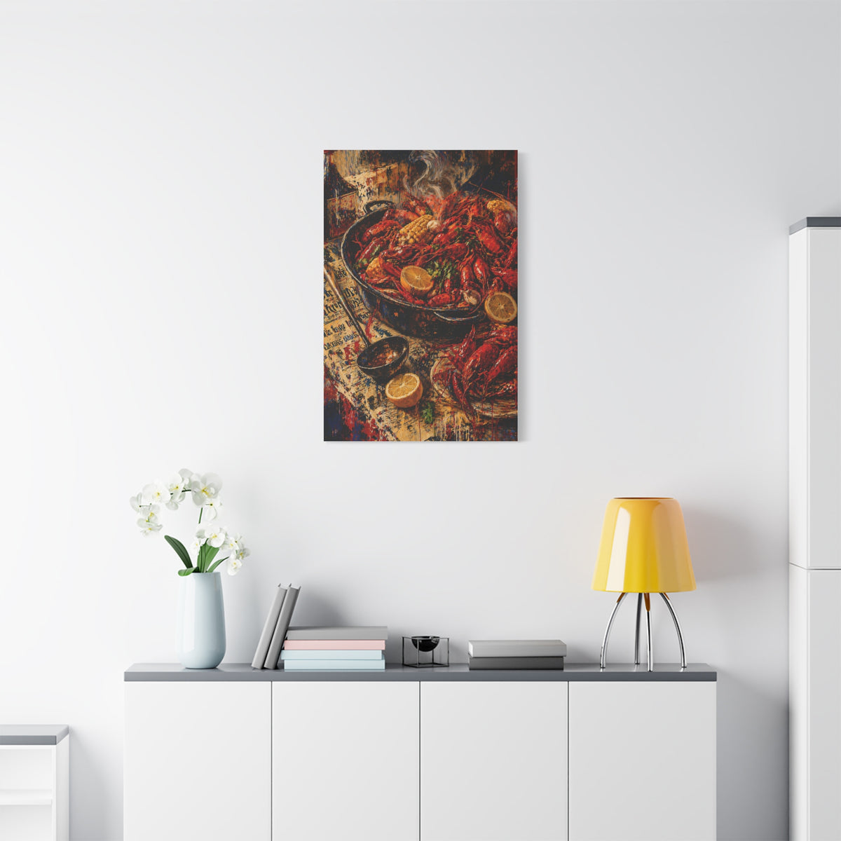 Crawfish Boil Fine Art Composition Wall Art & Canvas Print