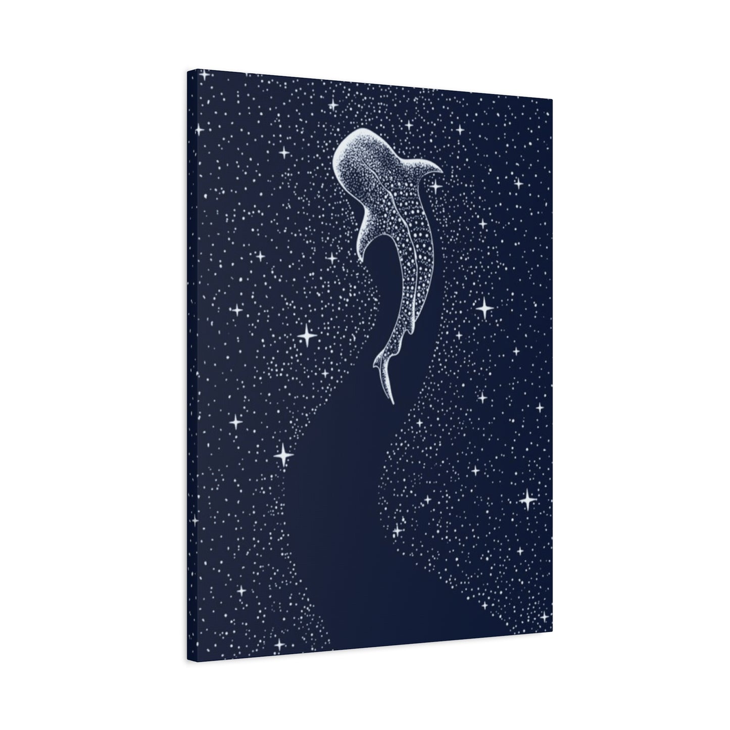 Fish in Starry Space Wall Art & Canvas Prints