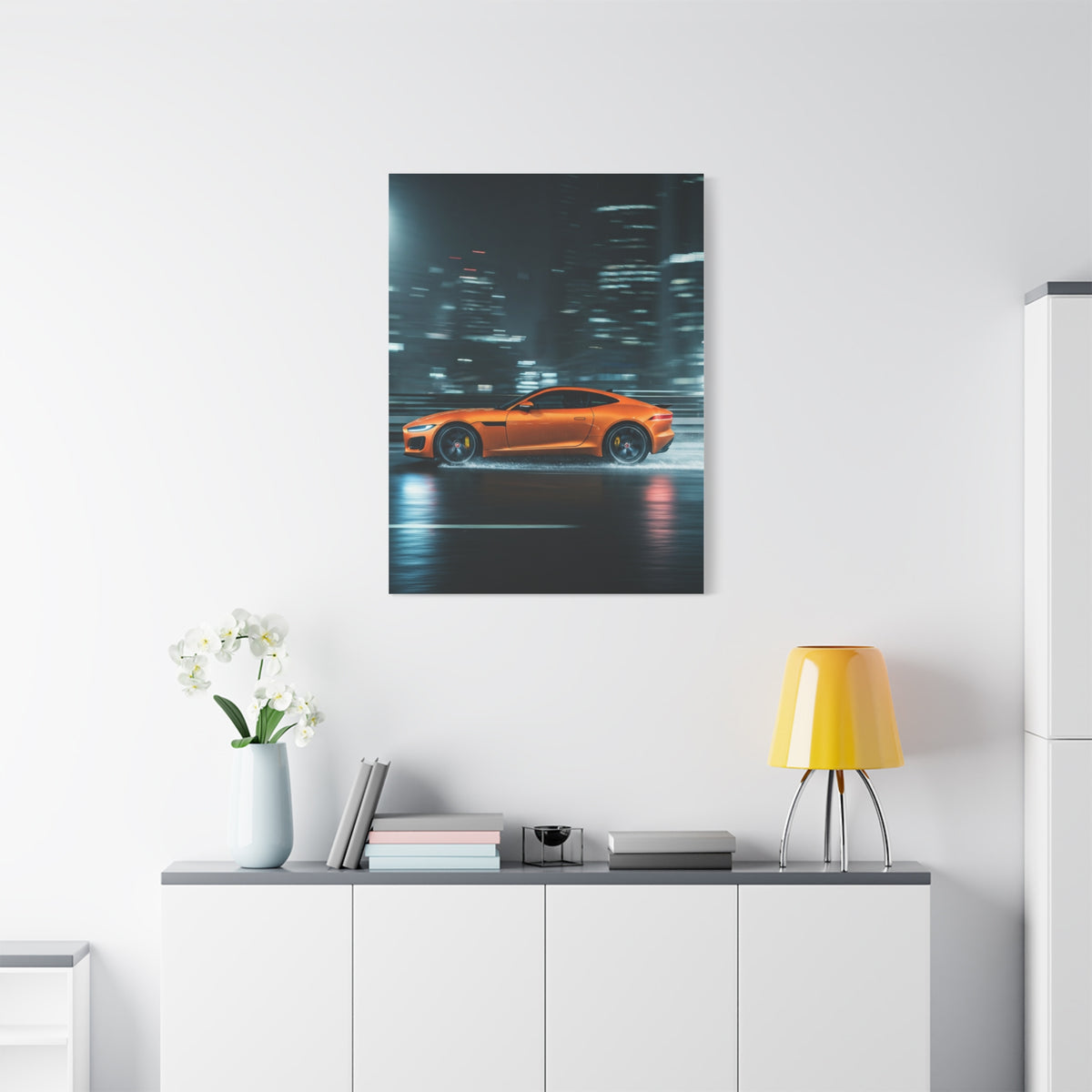 Jaguar F-Type Urban Street Performance Wall Art & Canvas Prints