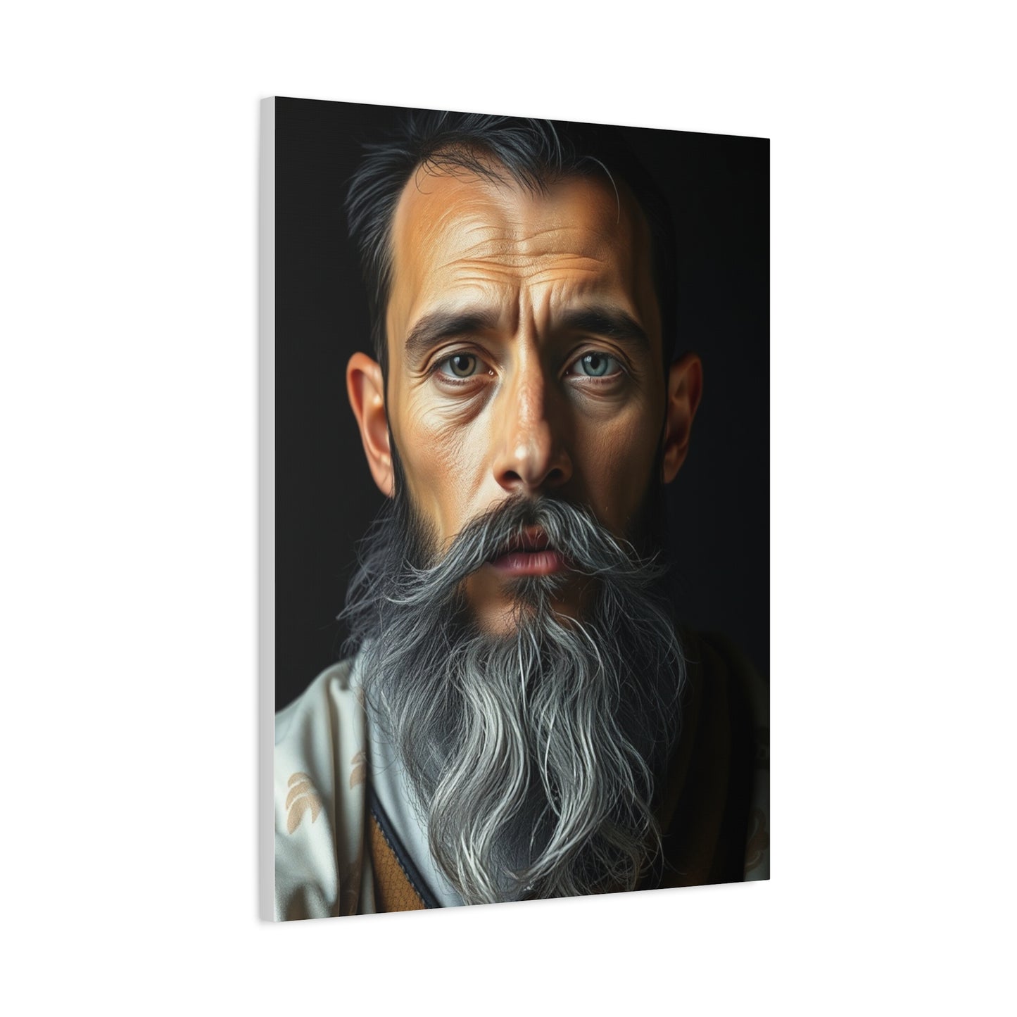 Elite Charcoal, Onyx, and Ivory Art Vision Wall Art & Canvas Print