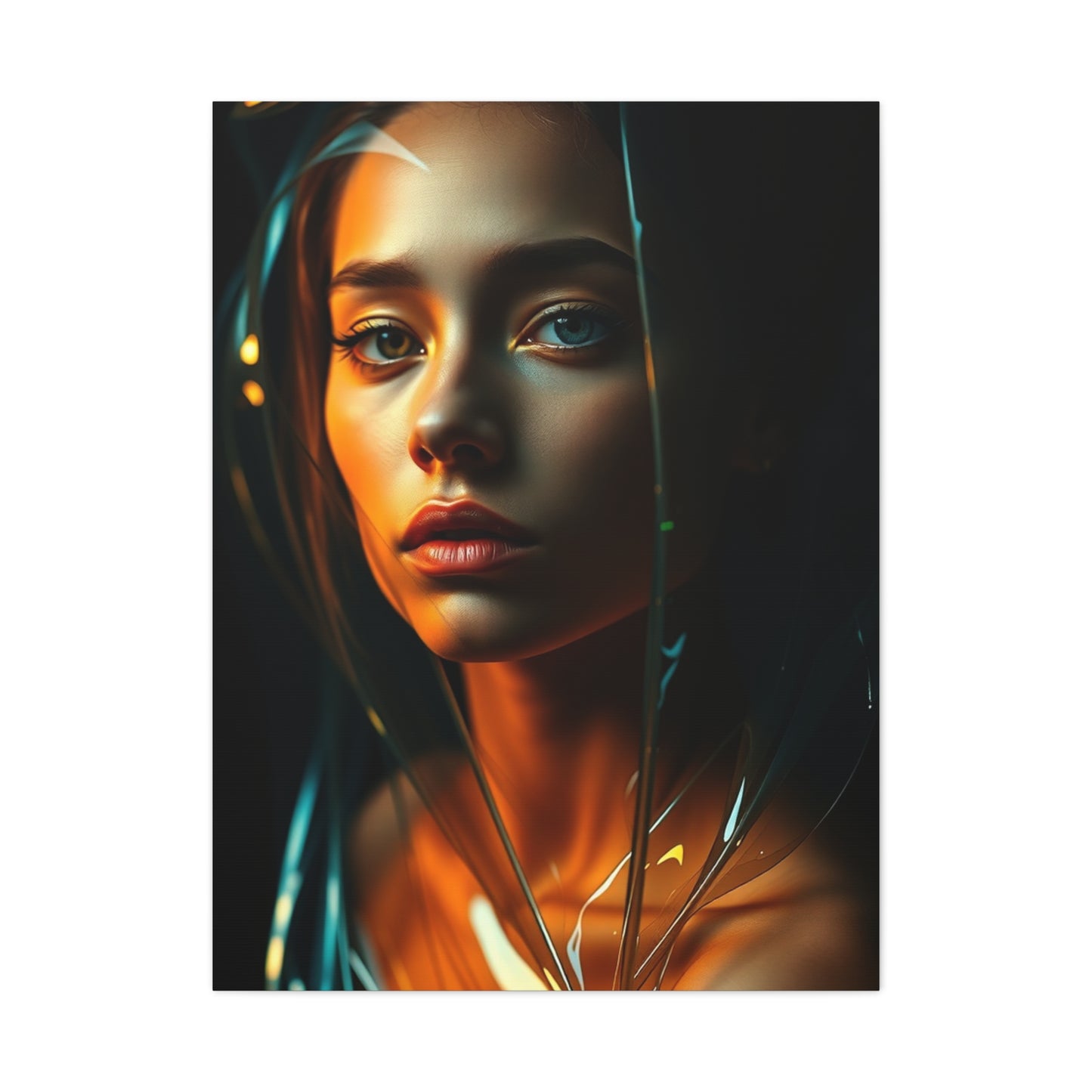 Abstract Figure & People Art Elegance Canvas Wall Art & Canvas Print