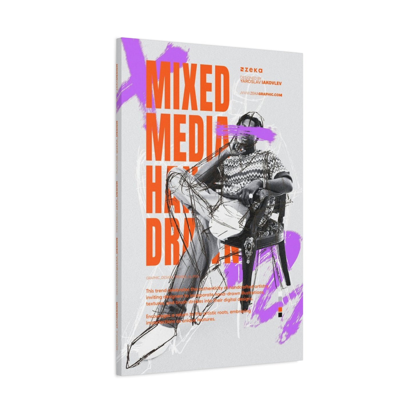 Poster of Mixed Media Wall Art & Canvas Prints