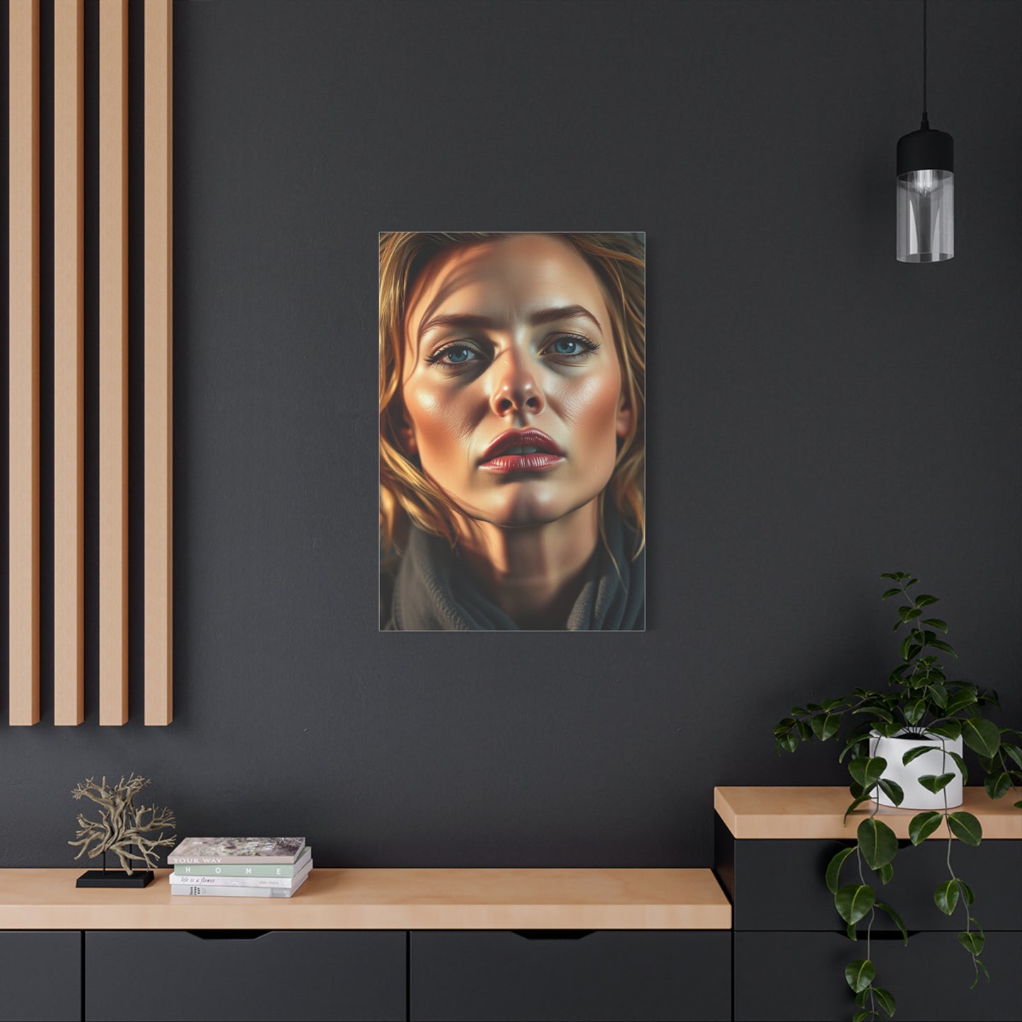 Ethereal Moss Portraiture Wall Art & Canvas Print