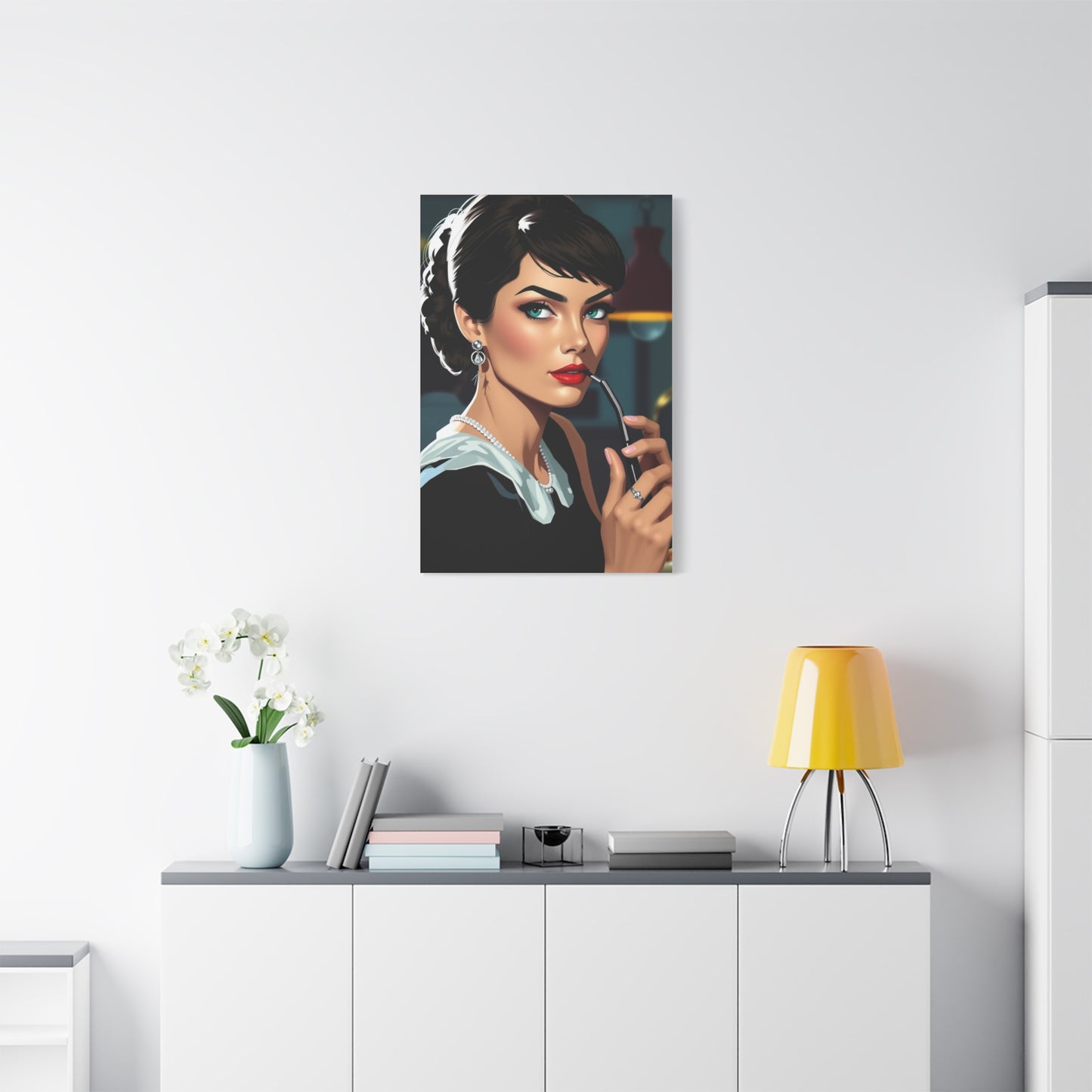 Supreme Breakfast At Tiffany’s Characters Art Wall Art & Canvas Print
