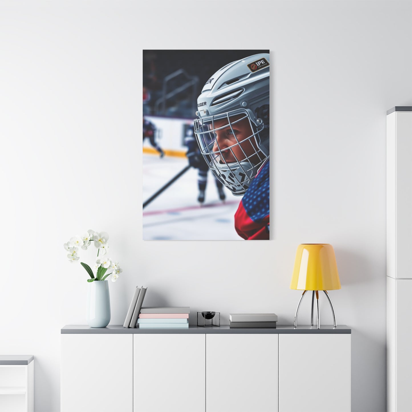Supreme Hockey Art Wall Art & Canvas Print