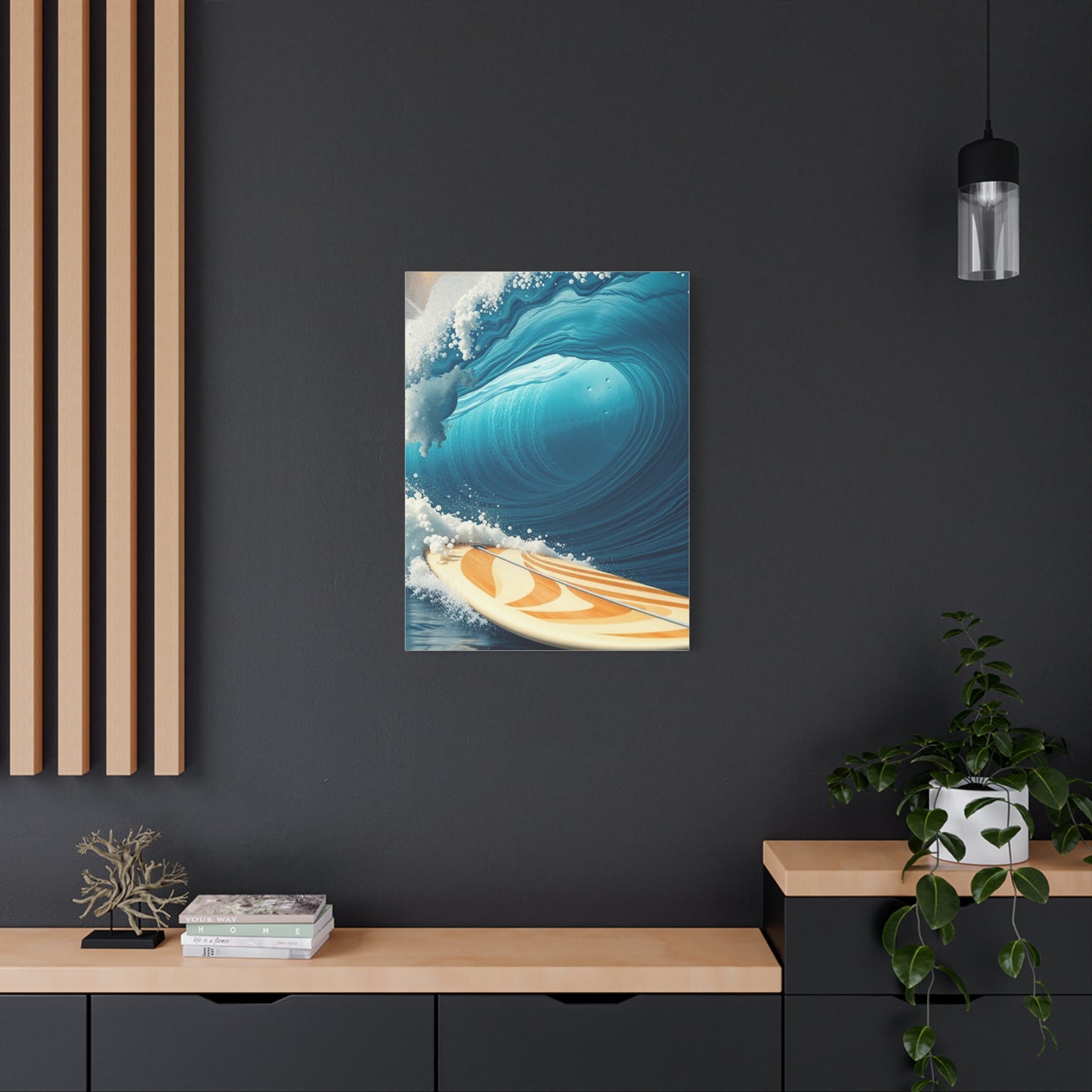 Aquatic Elysium Canvas Wall Art & Canvas Print