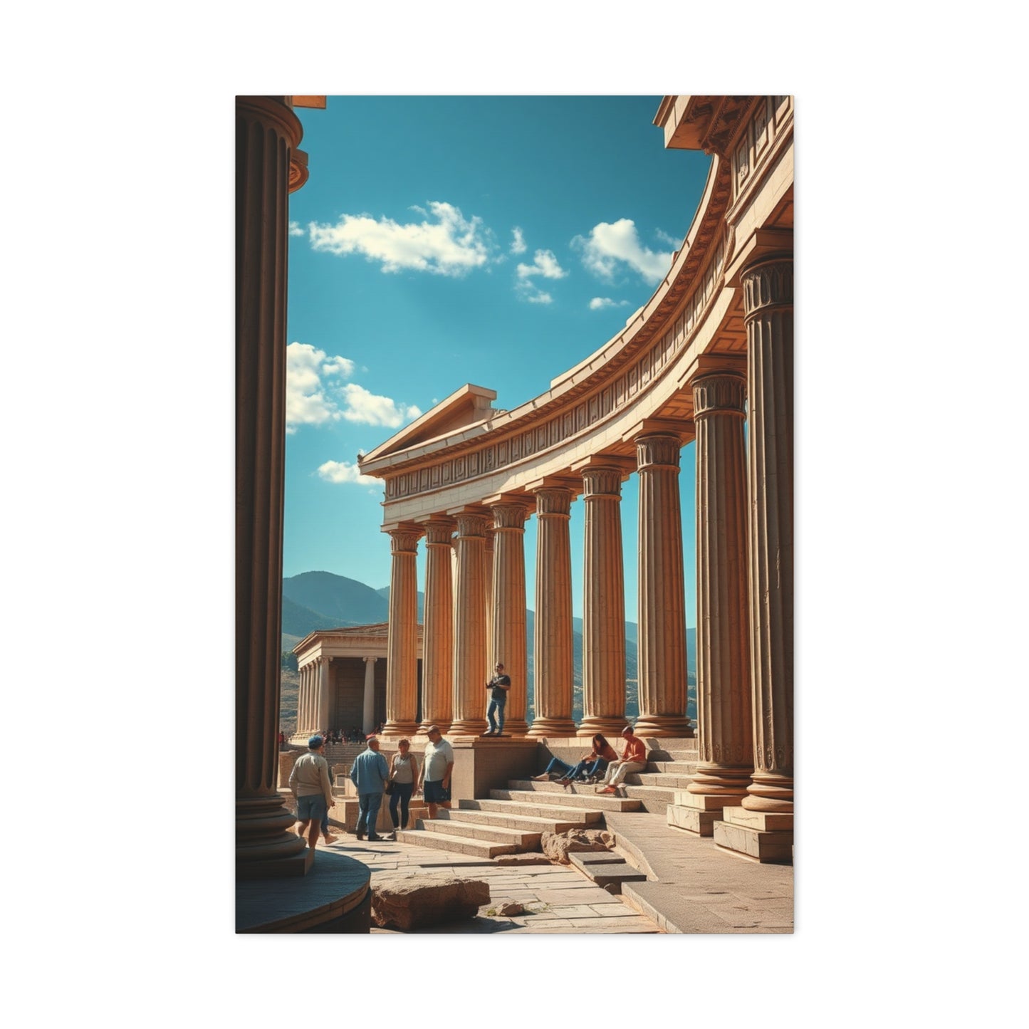 Greek Art Supreme Gallery Wall Art & Canvas Print