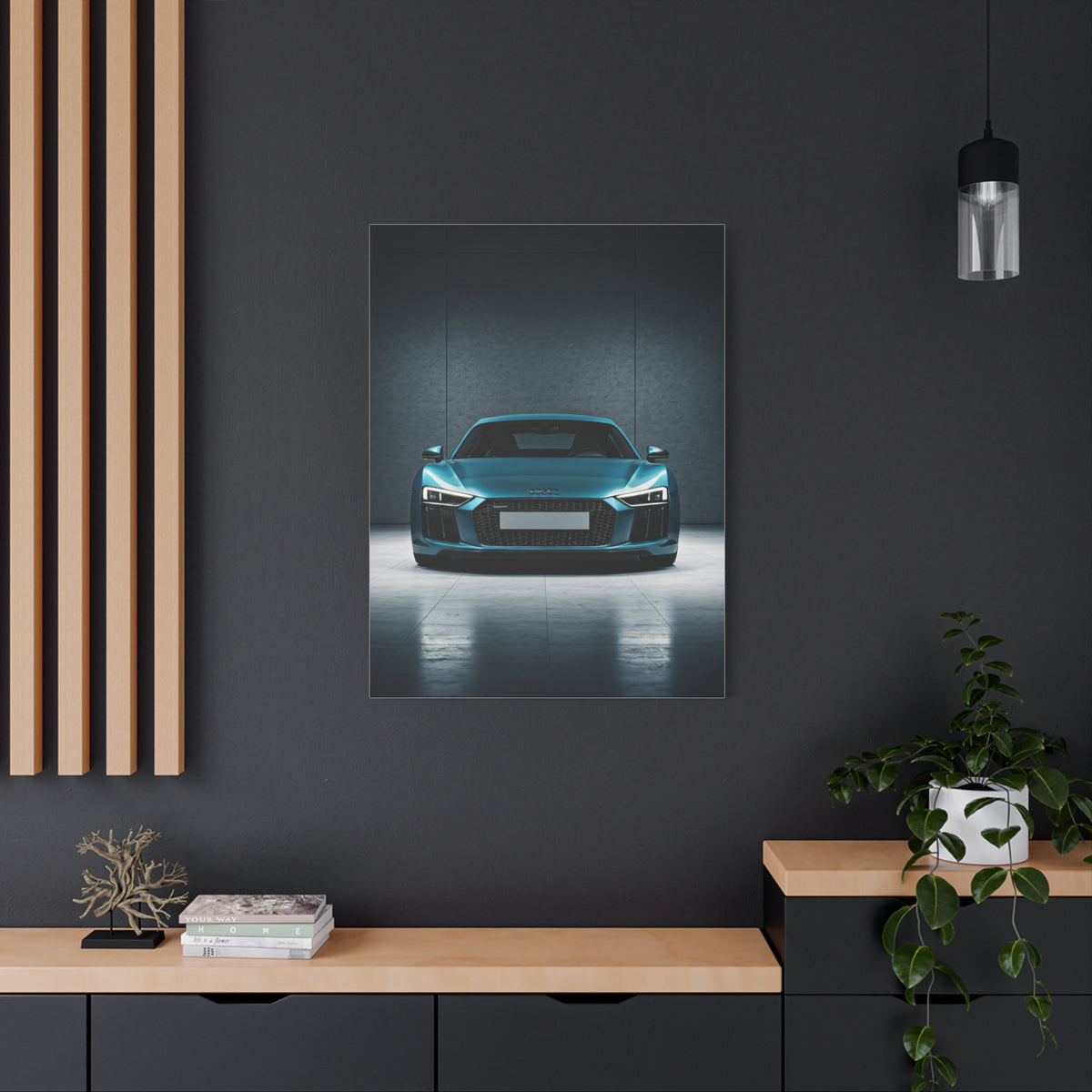 Audi R8 Precision Engineering Showcase Wall Art & Canvas Prints