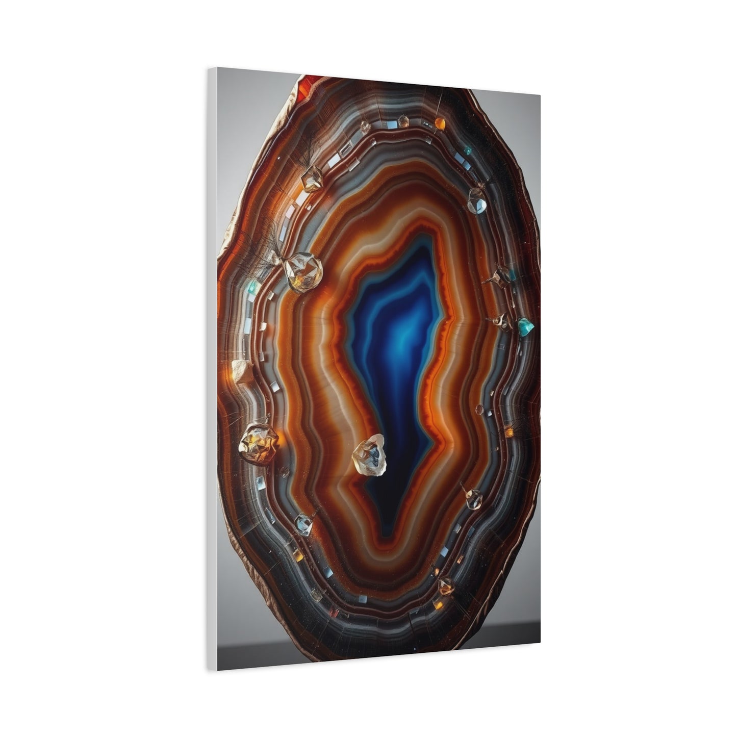 Agates, Geodes & Minerals Art Supreme Canvas Gallery Wall Art & Canvas Print