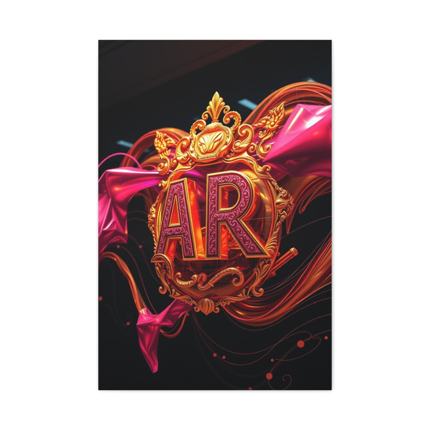 Supreme Gold & Pink Collection Wall Art & Canvas Print