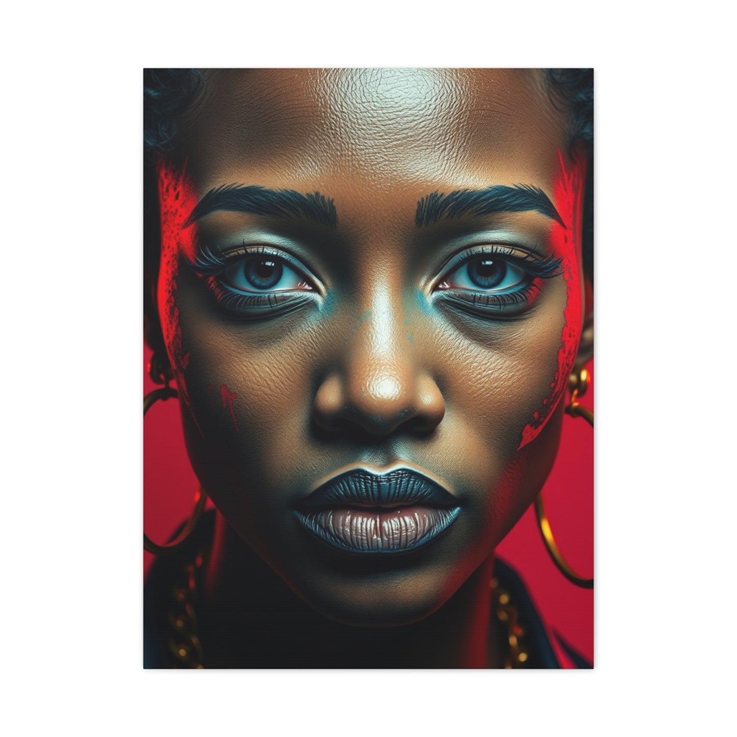 Duchess of Dynamic Hues Wall Art & Canvas Print