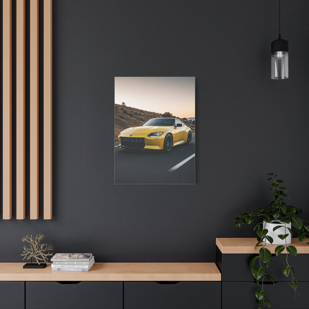 Nissan Z Scenic Countryside Drive Wall Art & Canvas Prints
