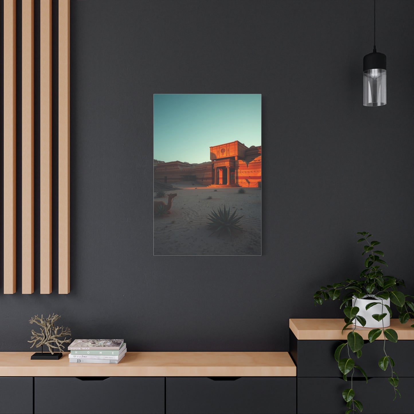 Dune Symphony Canvas Wall Art & Canvas Print