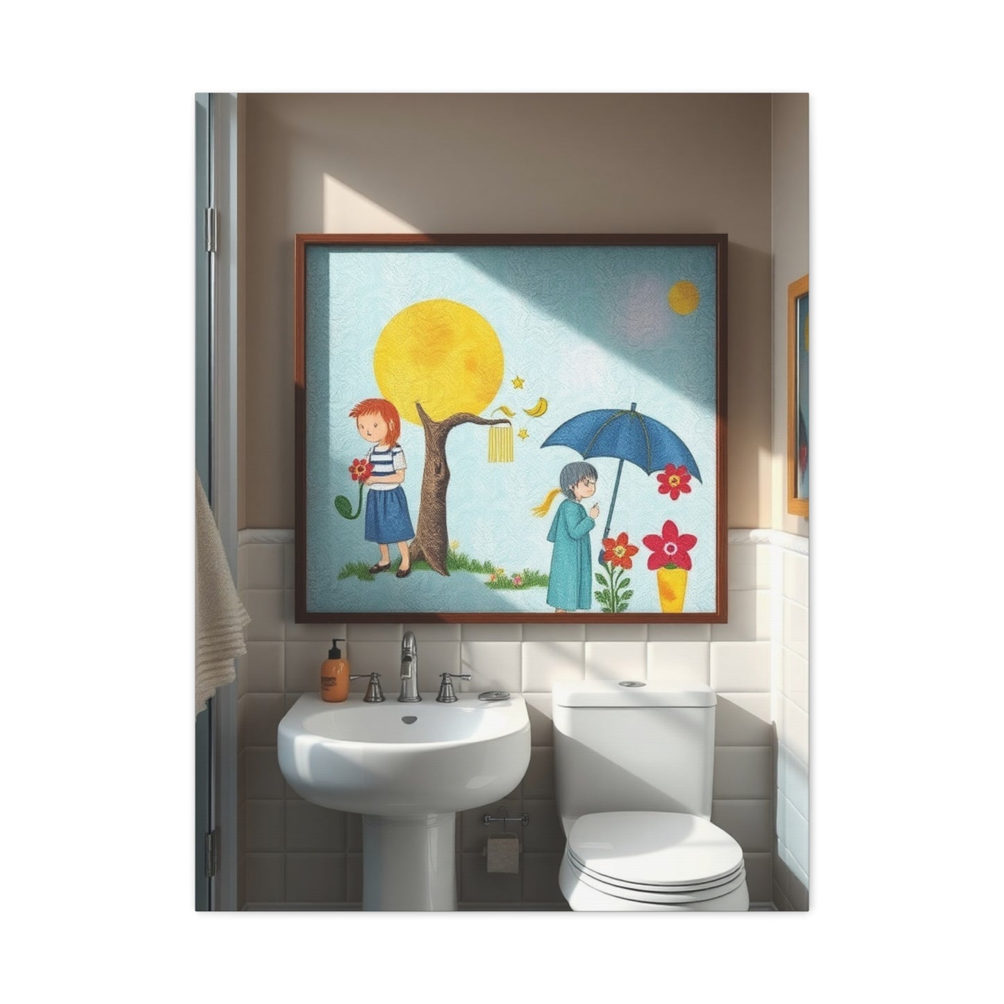 Elite Kid’s Bathroom Art Vision Wall Art & Canvas Print