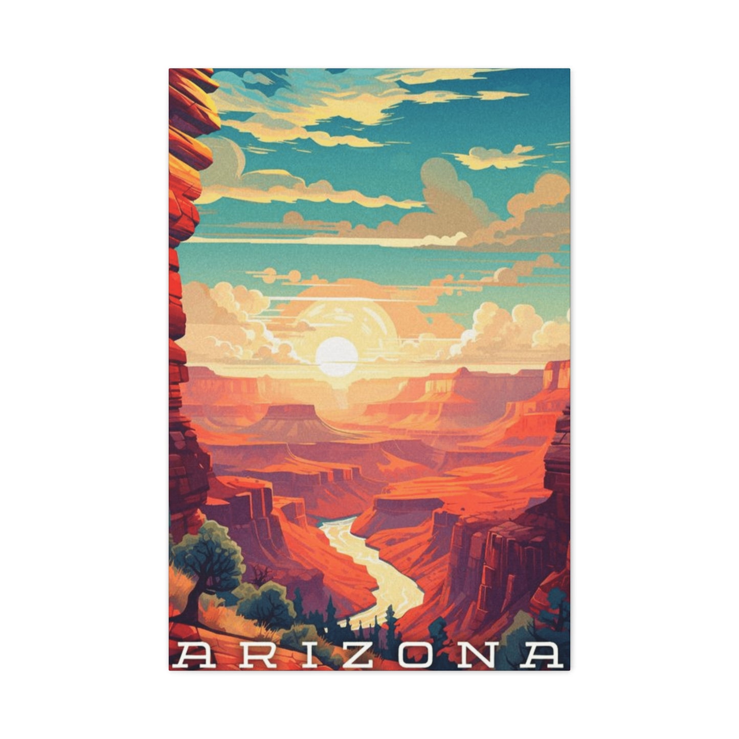 Arizona Canyon Wall Art & Canvas Prints