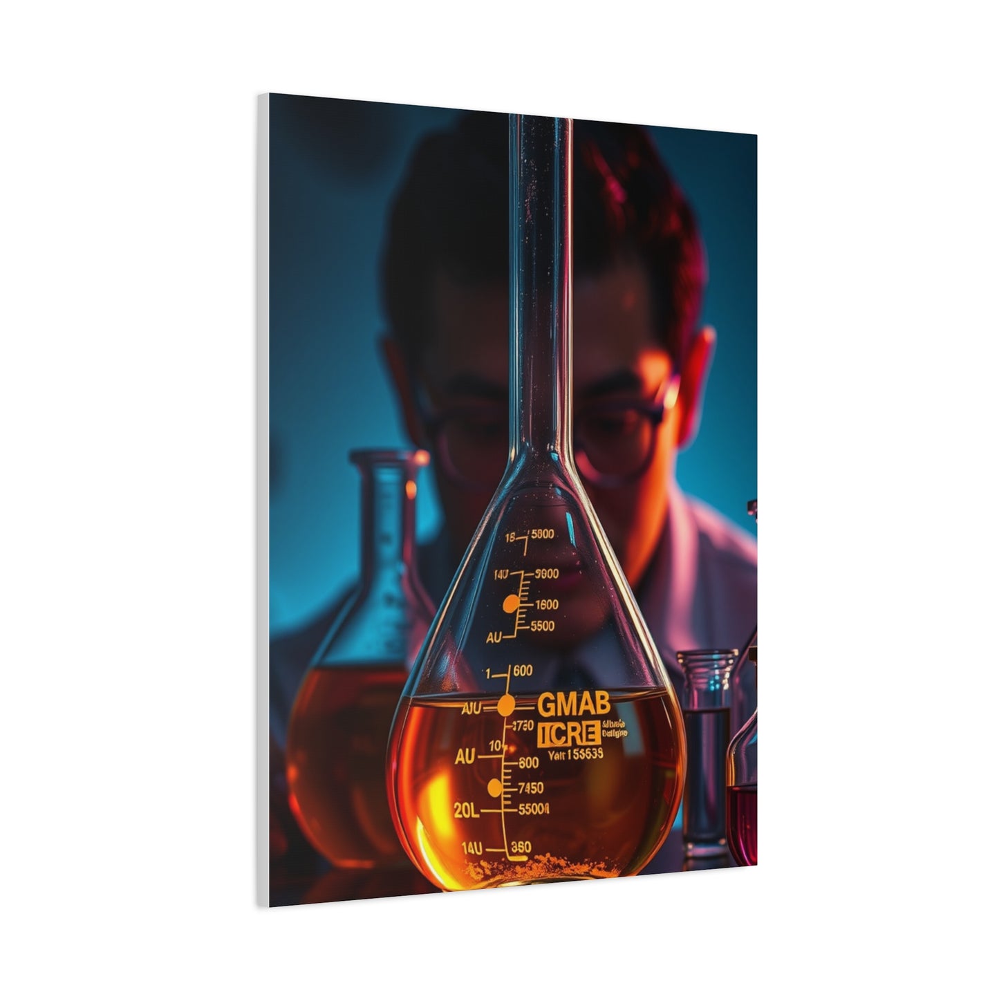 Chemistry Art Luxury Canvas Wall Art & Canvas Print