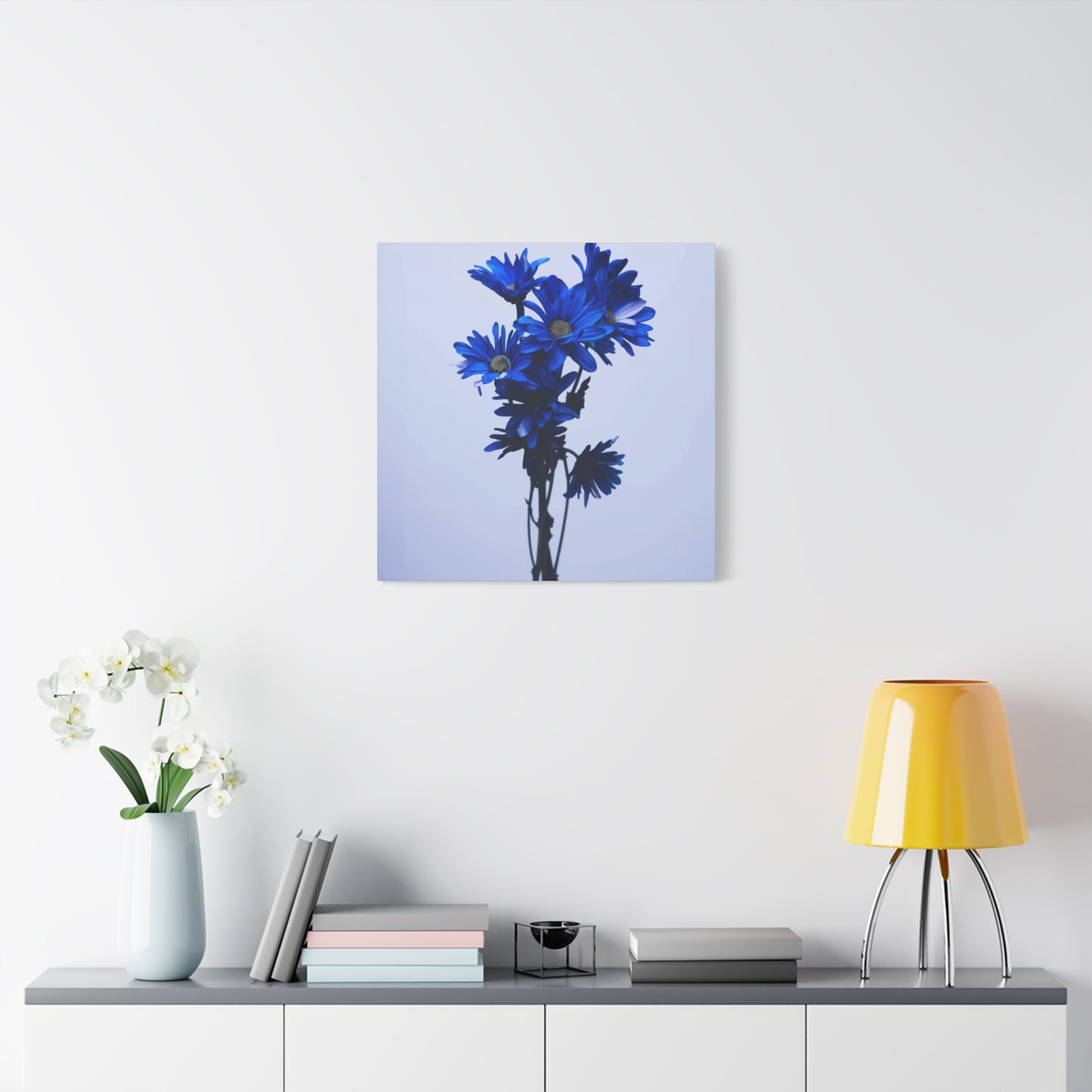 Blue Flower Wall Art & Canvas Prints