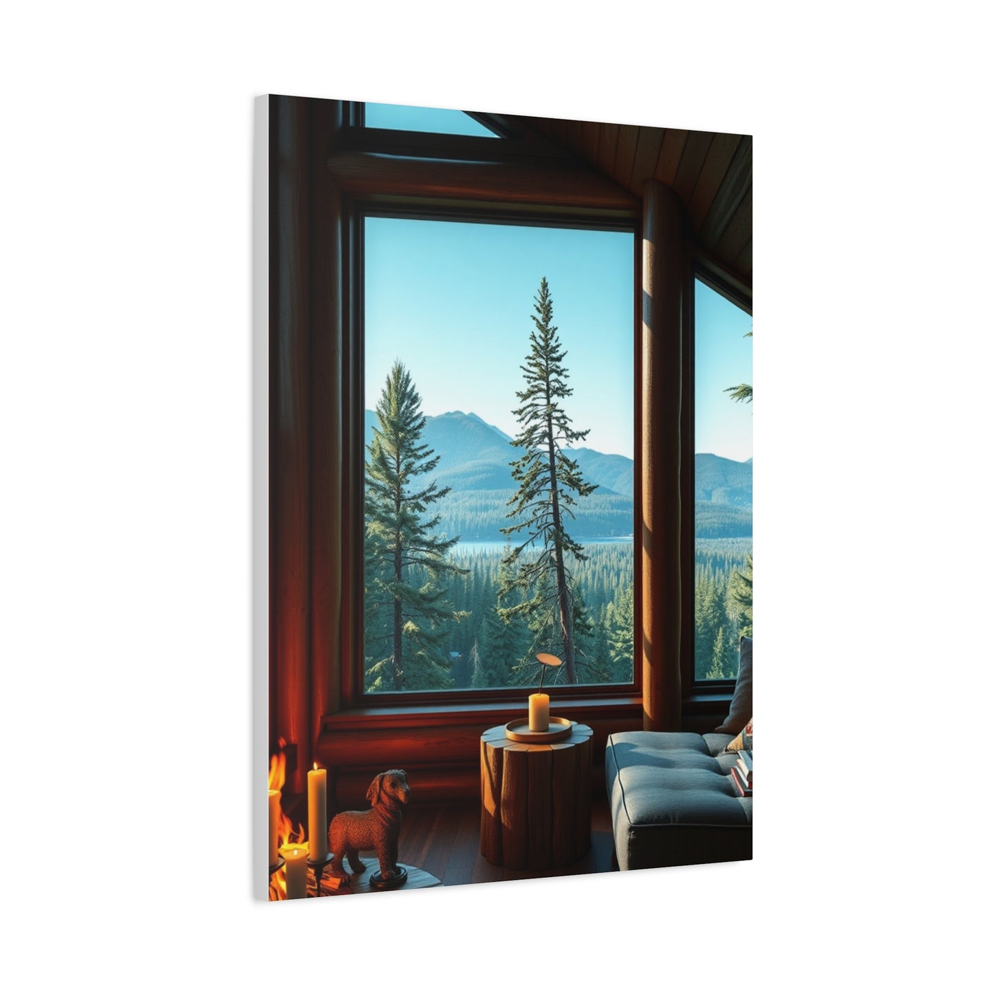 Cabin & Lodge Decor Art Luxury Canvas Wall Art & Canvas Print
