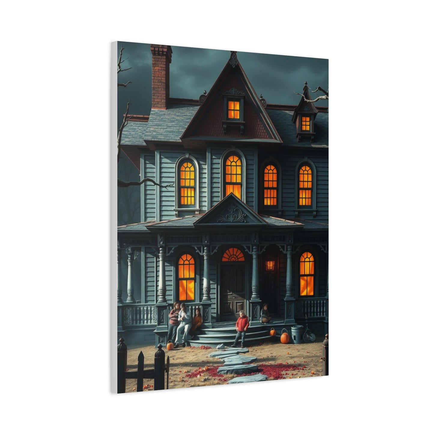 Haunted House Art Refined Canvas Wall Art & Canvas Print