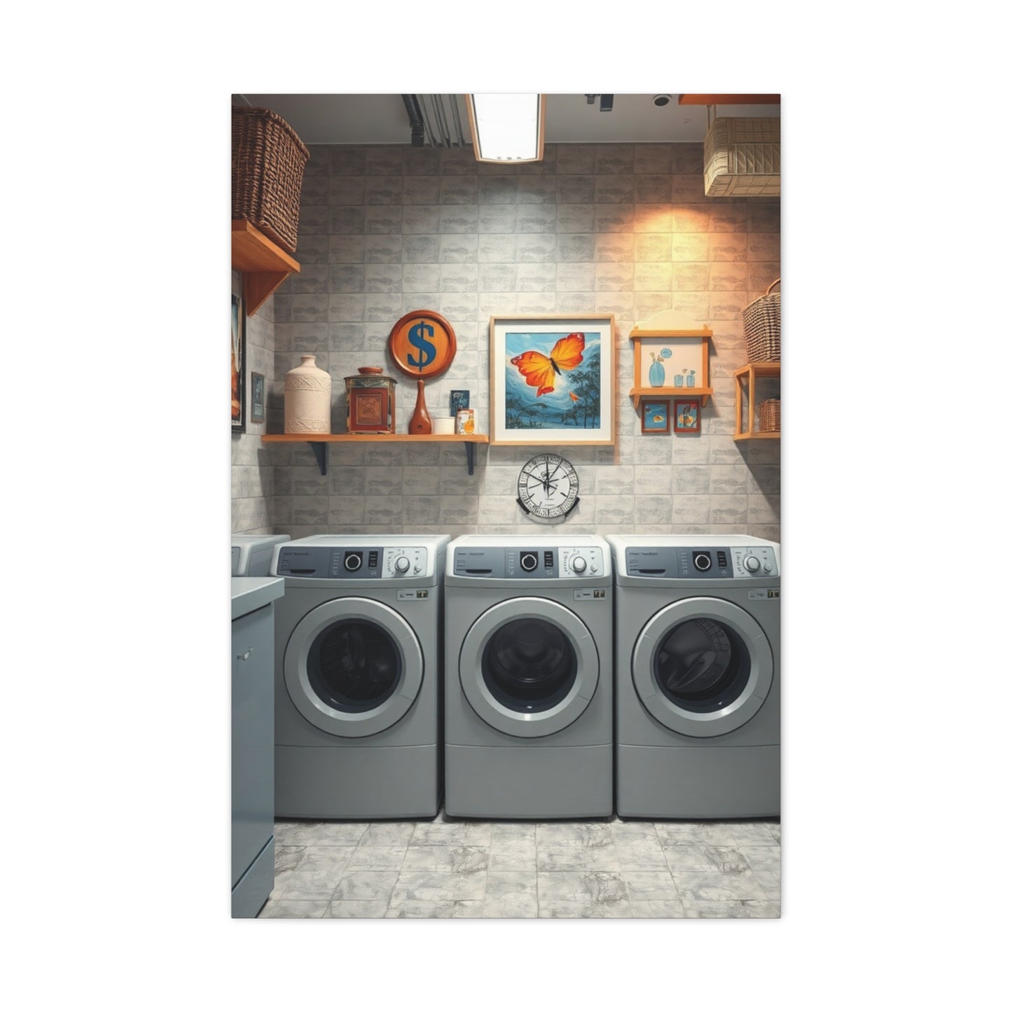 Collection Laundry Room Art Wall Art & Canvas Print