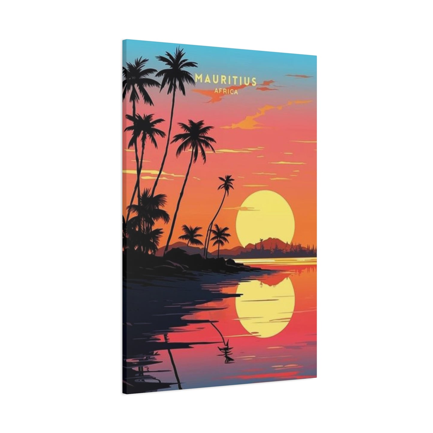 Mauritius Resort Poster Wall Art & Canvas Prints