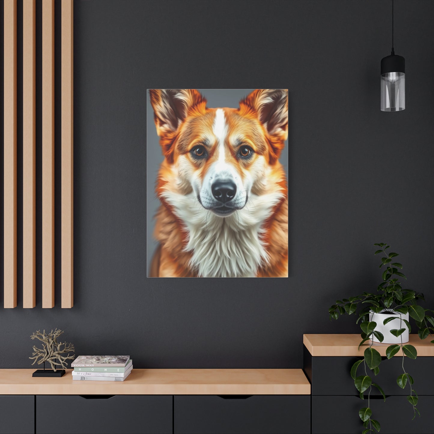 Masterpiece Corgi Dog Art Vision Wall Art & Canvas Print