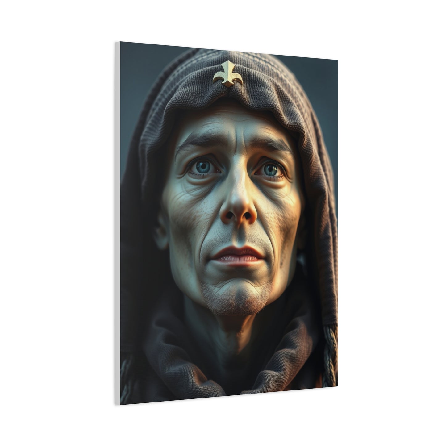 Blue & Gray Art Luxury Canvas Wall Art & Canvas Print