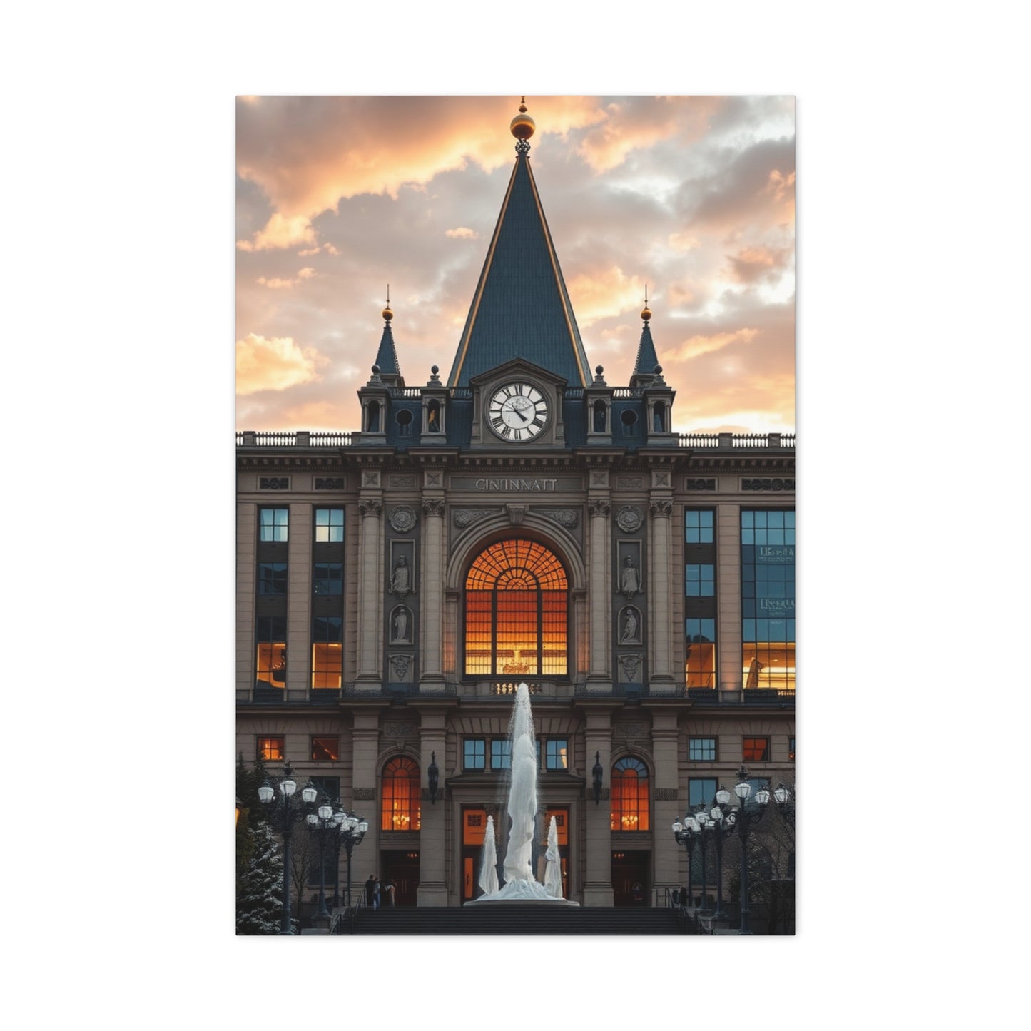 Cincinnati Art Supreme Canvas Wall Art & Canvas Print
