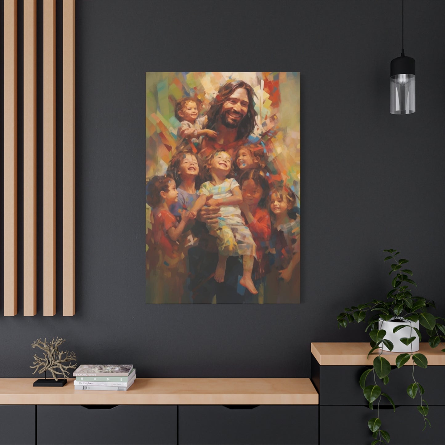 Jesus With Kids Wall Art & Canvas Prints