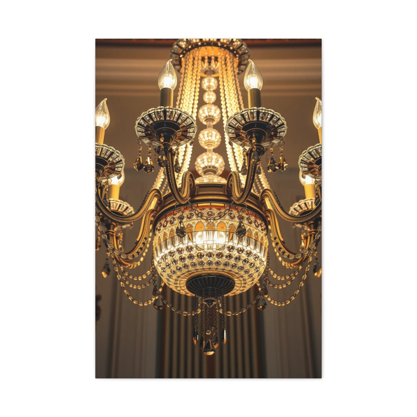Elite Chandelier Art Supreme Canvas Gallery Wall Art & Canvas Print