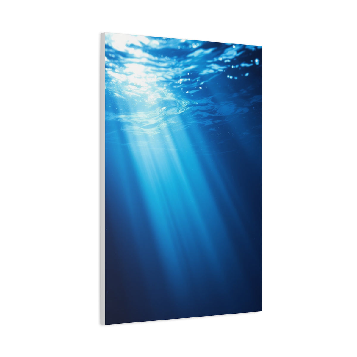 Sunbeams Beneath the Ocean Surface Wall Art & Canvas Prints