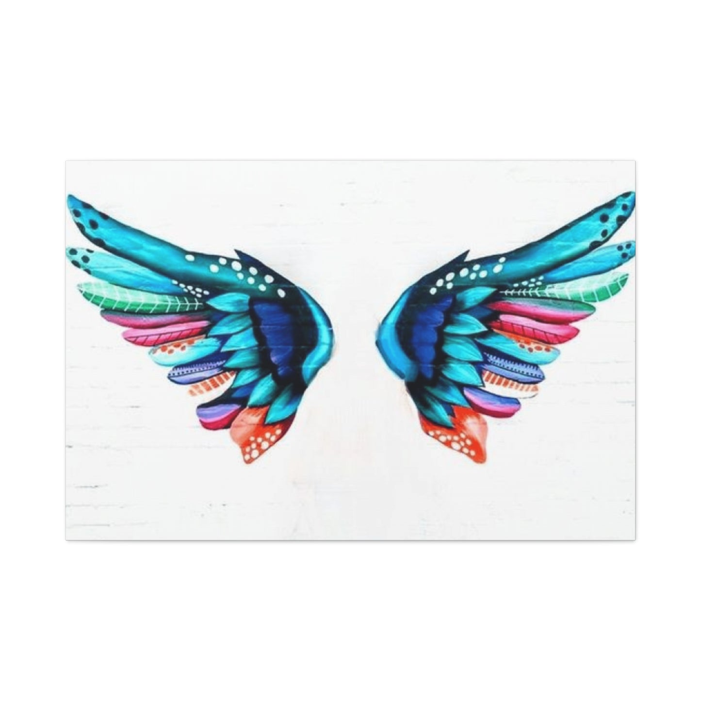 Colourful wings Wall Art & Canvas Prints