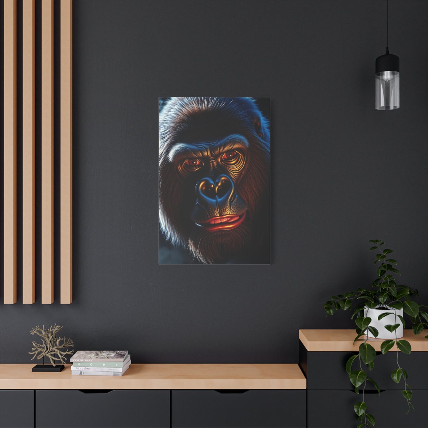 Vision Gorilla Art Art Wall Art & Canvas Print