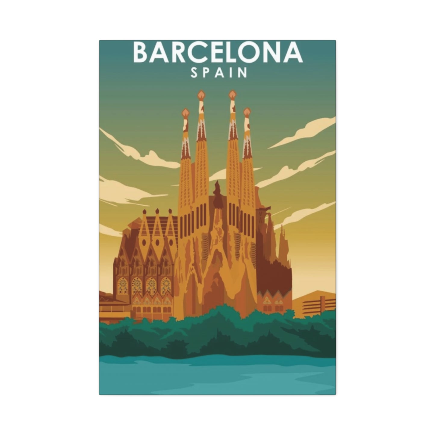 Barcelona Spain Wall Art & Canvas Prints