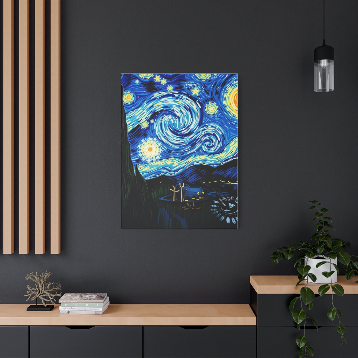 Collection The Starry Night Canvas Art Art Wall Art & Canvas Print