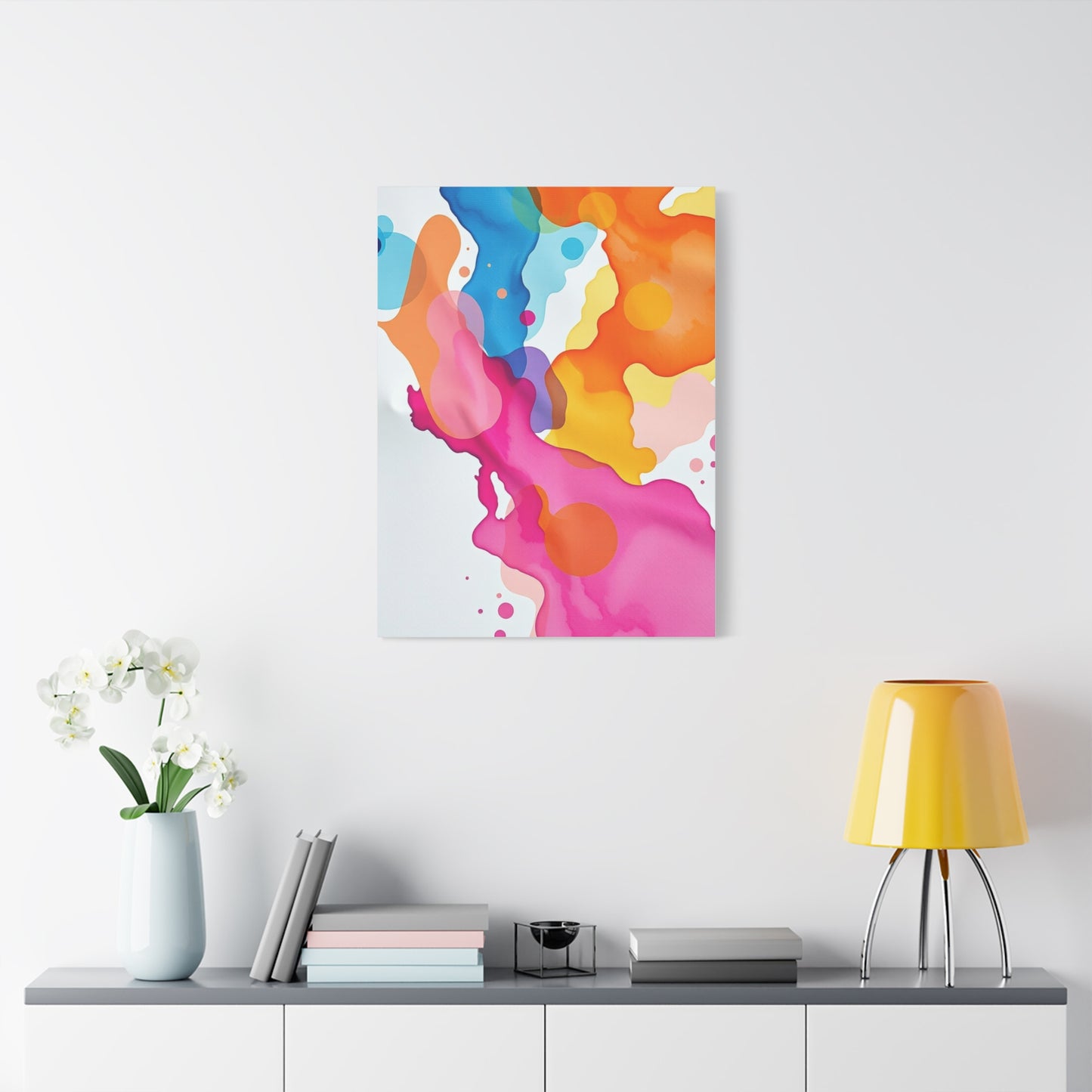 Abstract Watercolors Art Canvas Art 2 Wall Art & Canvas Print