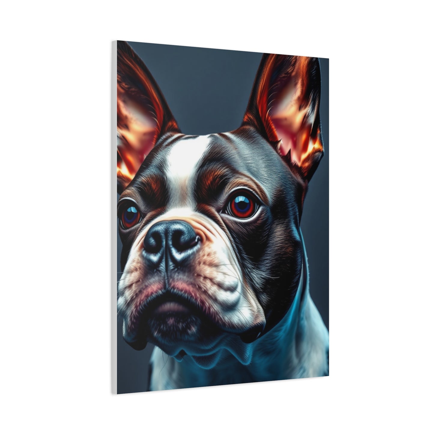 Supreme Art Collection Boston Terrier Wall Art & Canvas Print