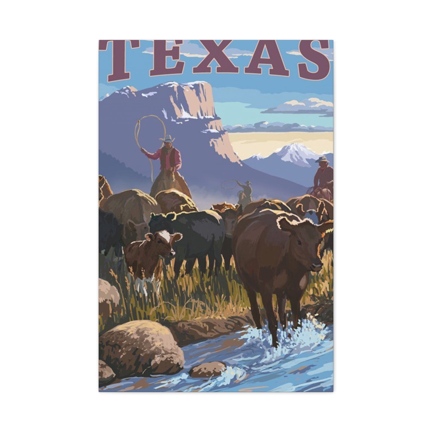 Cowboys Of Texas Poster Wall Art & Canvas Prints