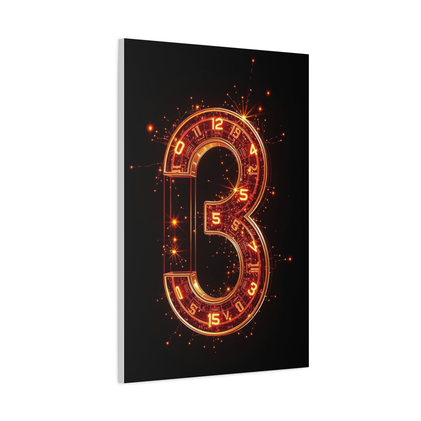 Masterpiece Numbers Art Vision Wall Art & Canvas Print