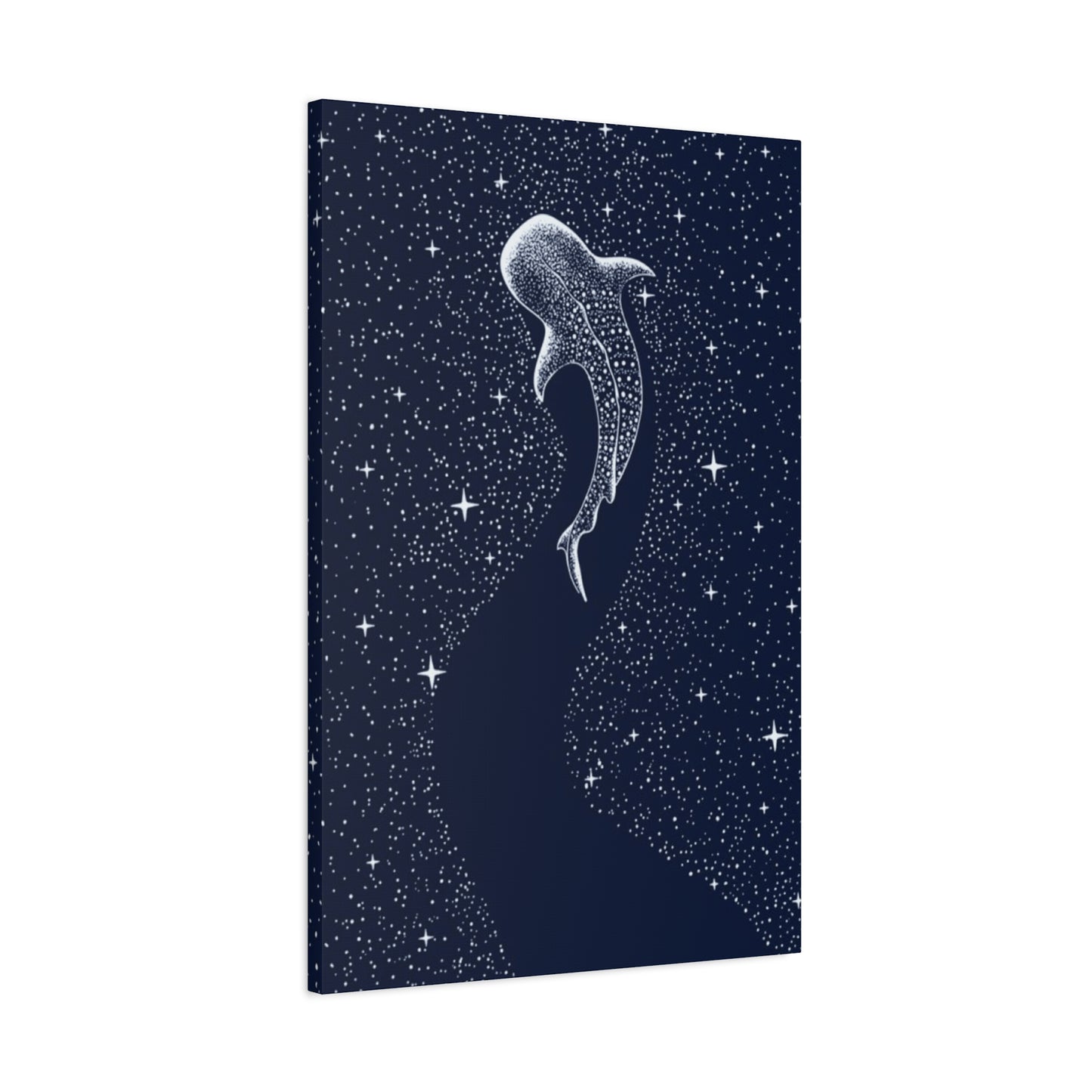 Fish in Starry Space Wall Art & Canvas Prints