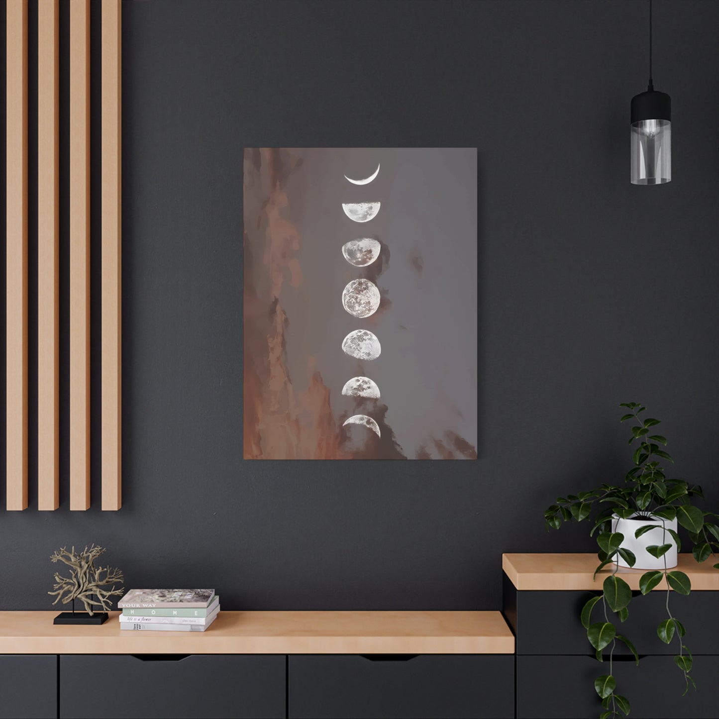 Phases of Moon Wall Art & Canvas Prints