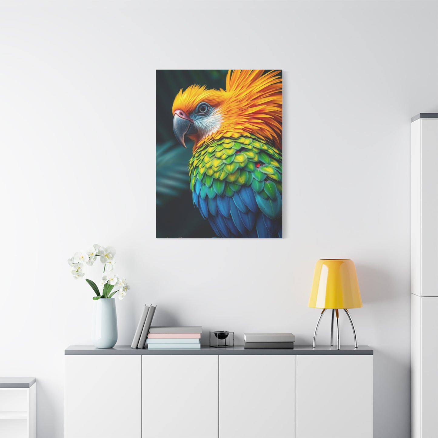 Elite Tropical Birds Art Vision Wall Art & Canvas Print