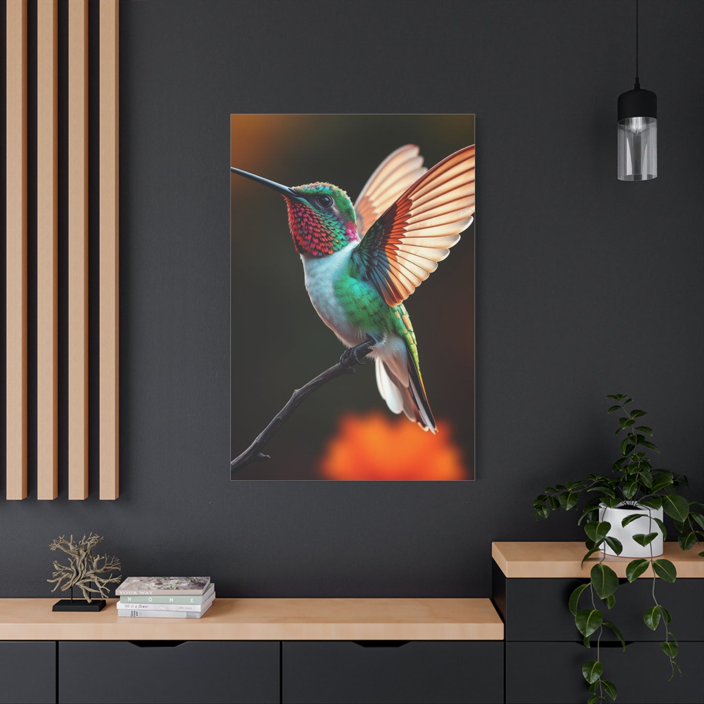 Humming Bird Art Luxury Canvas Wall Art & Canvas Print