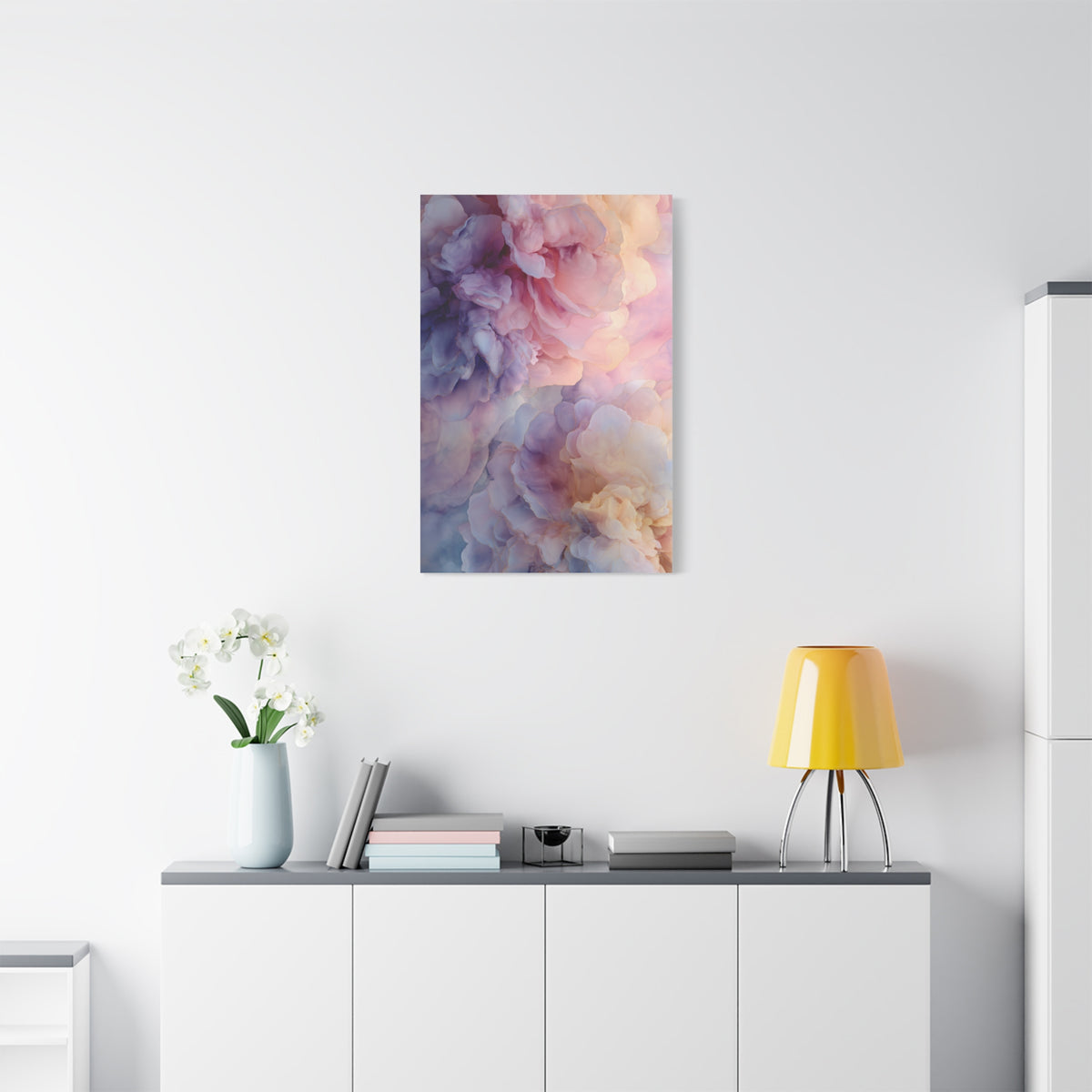 Soft Organic Floral Abstract Wall Art & Canvas Print