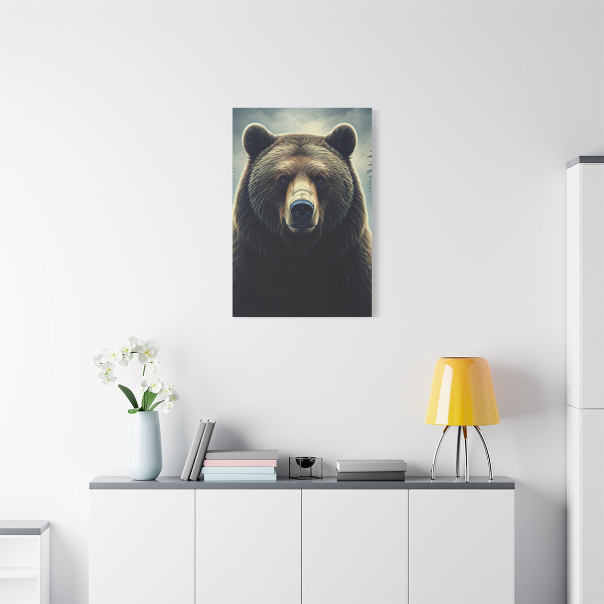 Soft Daylight Bear Portrait Wall Art & Canvas Prints
